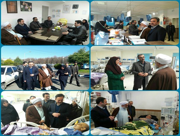 فرماندار و امام جمعه رودسر با پرستاران دیدار کردند +تصاویر