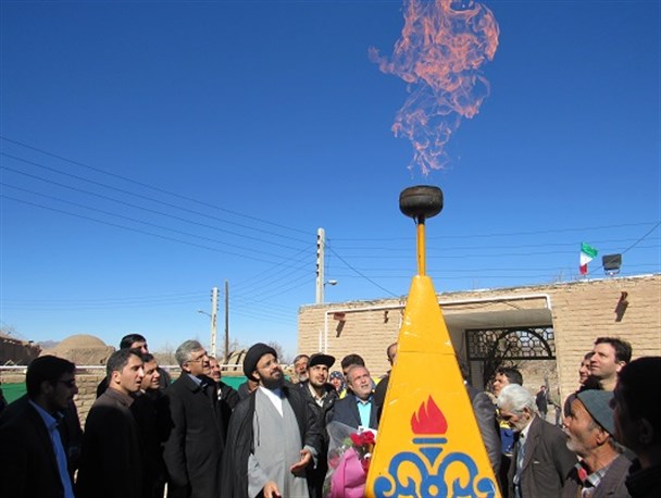 اجرای طرح گازرسانی روستای دستجرد اردستان انجام شد