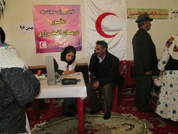 مانور درمان اضطراری در روستای گوگه نیر برگزار شد + تصاویر
