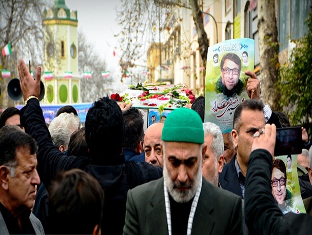 ساری بی علمدار شد + تصاویر