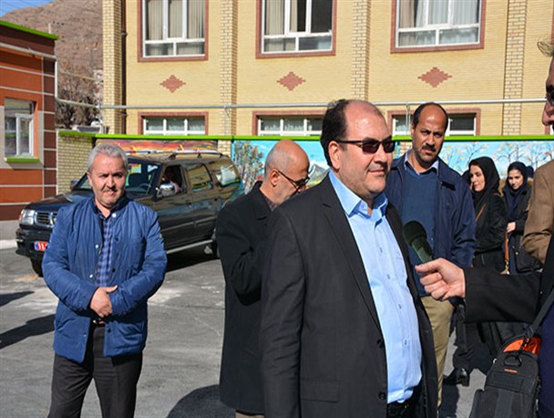 افتتاح مدرسه ۱۲ کلاسه لعیای ماکو