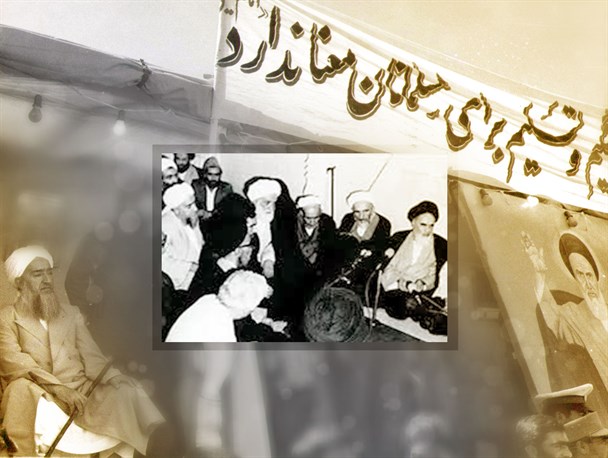 حمایت تمام قد اهل سنت از امام خمینی (ره)+پوستر