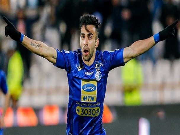 سجده شکر مطهری بعد از دبل مقابل پرسپولیس