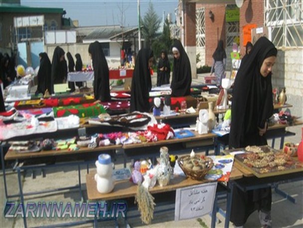 آثار "رشد" دانش آموزان "هجرت" مزرعه+تصاویر