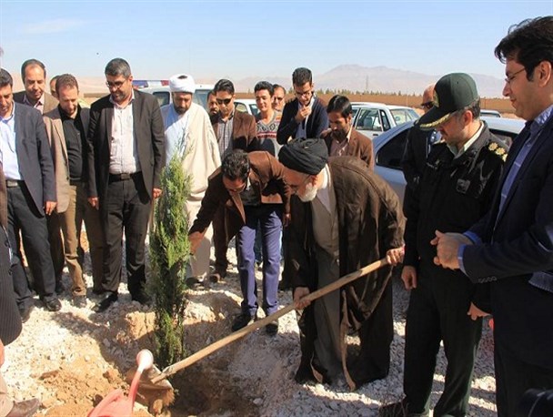 مراسم آیین روز درختکاری در شهرستان جاجرم برگزار شد