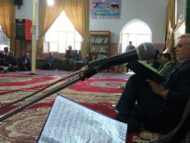 مراسم یادبود آیت‌الله واعظ طبسی در لایین برگزار شد+تصاویر