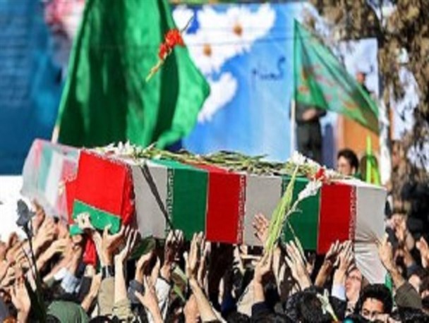 مراسم تشییع ۲ شهید گمنام دفاع مقدس در مشهد آغاز شد