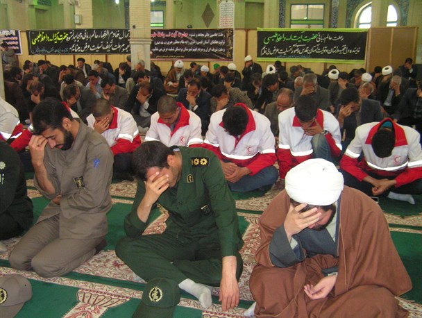 مراسم گرامیداشت آیت الله واعظ طبسی در بردسکن برگزار شد