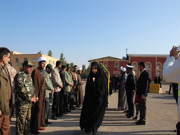 اعزام نخستین کاروان دانشجویی قاین به راهیان نور+تصاویر