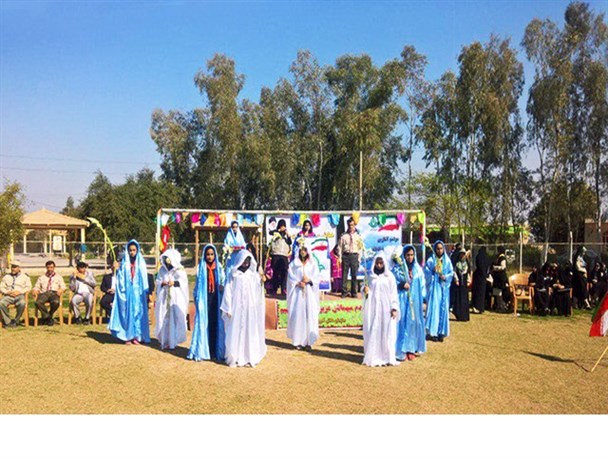 مانور سراسری فرزانگان دزفول +تصاویر