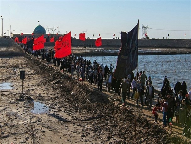 زیباترین لحظات سال جدید در معراجگاه خاکی‌پوشان ایران / زمزمه «یا مقلب القلوب» ورزشکاران همدانی در کنار شهدا