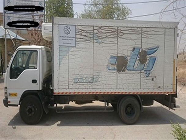 جلوگیری از تردد خودرهای حامل موادغذایی فاقد پروانه کسب در لنده
