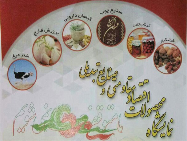 برگزاری نمایشگاه اقتصاد مقاومتی و صنایع تبدیلی در بندرگز+عکس