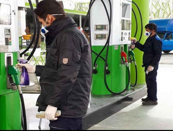 اقدام قابل تحسین جهادگران سلامت در جایگاه های سوخت استان همدان