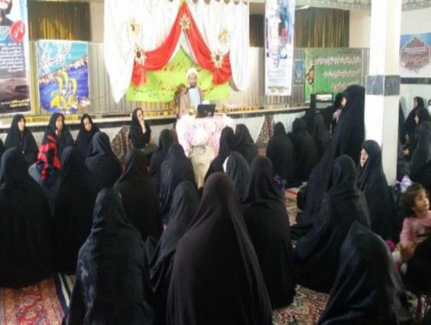 برگزاری مراسم بزرگداشت ولادت حضرت زهرا (س) در حسینیه شهرک جهاد گیلاوند