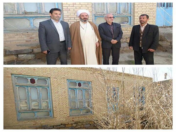 خیر چهاربرجی، زمین و حیاط خود را وقف ساخت مدرسه کرد