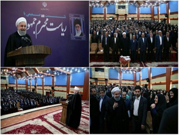 دیدار رئیس جمهور با حامیانش "علی برکت الله"