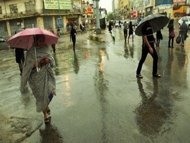 تاثیر یک موج بارشی روی خلیج فارس/بارندگی ها تا دوشنبه ادامه دارد