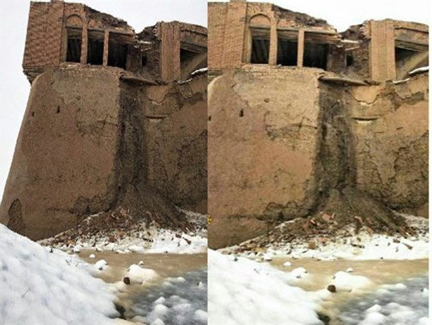 توجه ها به سمت مرمت قلعه تاریخی 224 ساله اشتران رفت/قلعه اشتران را برای آیندگان سرپا نگه دارید