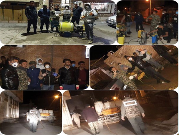 جهادگران سلامت لردگان، پیروز مبارزه با کرونا هستند