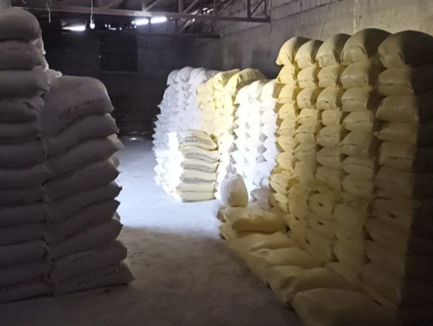 کشف ۲۰ تن آرد یارانه‌ای احتکار شده در میاندوآب