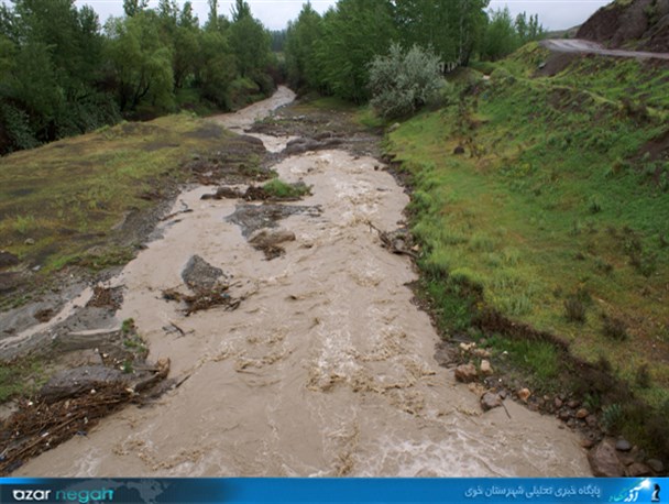 رودخانه‎های خوی جان تازه‎ای گرفتند