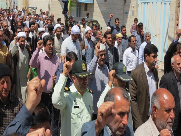فریاد حمایت مردم پلدختر در حمایت از یمن/مرگ بر آل سعود و آمریکا در پلدختر طنین انداز شد