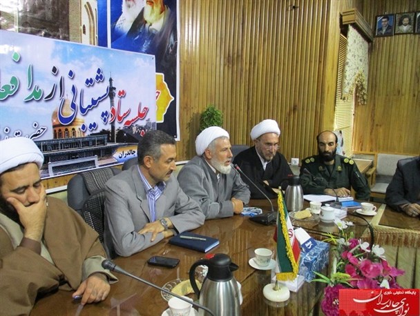 تشکیل ستاد پشتیبانی از مدافعان حرم حضرت زینب (س) در چالدران