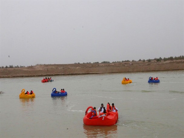 گزارش تصویری/ دریاچه مصنوعی هامونک سیستان