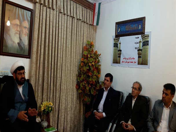 فرهنگیان اسکو با امام جمعه این شهرستان دیدار کردند+تصاویر
