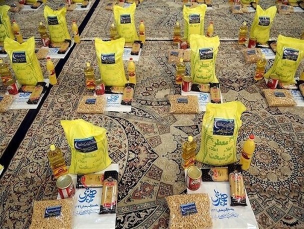 توزیع ۲۰۰ بسته معیشتی در رزمایش ضیافت همدلی در "چمستان" مازندران