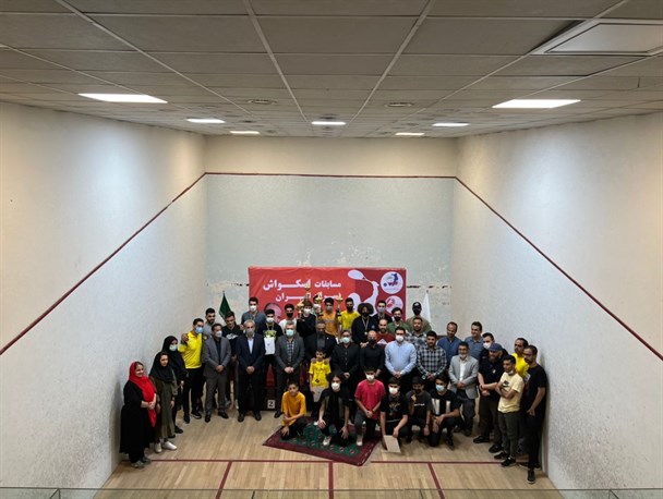 اسکواش رده های سنی قهرمانی کشور| قهرمانان مسابقات مشخص شدند