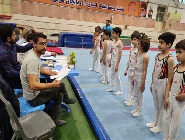 مسابقات استعدادیابی شاخه هنری ژیمناستیک در تبریز برگزار شد