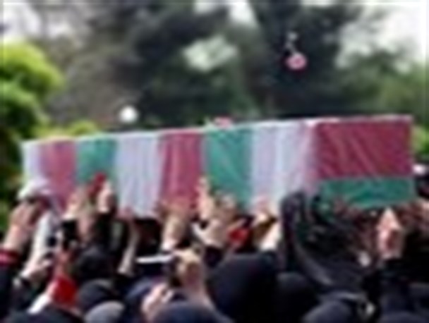 شهدای گمنام در آغوش گرم شهر امام حسن تشییع می شوند