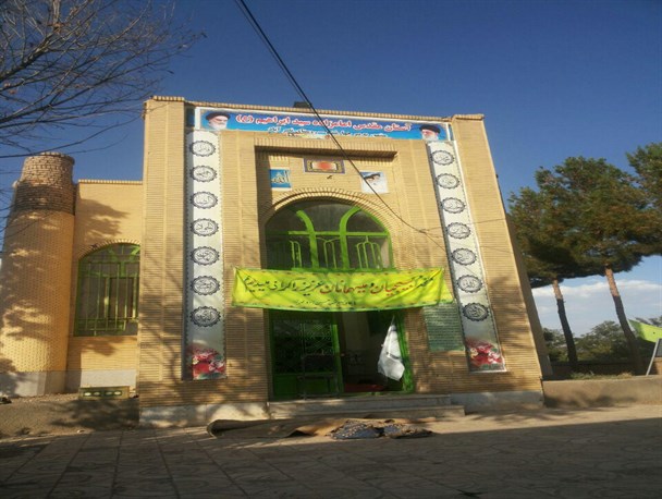 پایان تخریب امام زاده سید ابراهیم نصرآباد زاوه