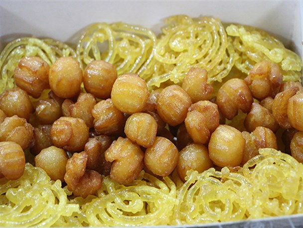 تهیه زولبیا وبامیه از دریچه دوربین