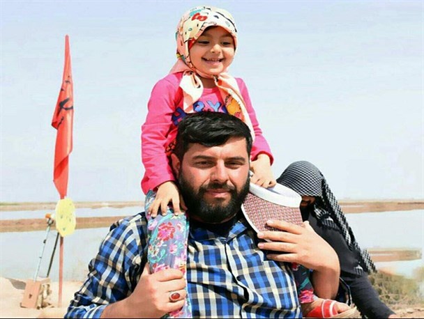 دلنوشته دختر شهید مدافع حرم به دختر شهید جواد محمدی