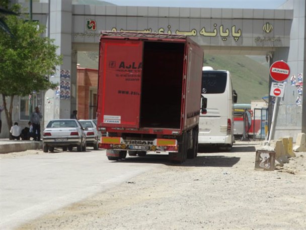 کاهش 60درصدی حجم ترانزیت کالا از گمرک مرزی سرو