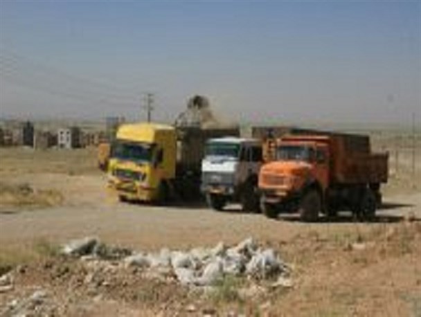 طرح ضربتی جمع‌آوری نخاله‌های ساختمانی در آبیک آغاز شد