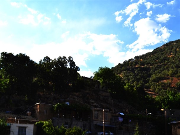 روستایی با طبیعت هزار رنگ/ شمیم خوش بهاری در باغات زیبای دهنو + تصاویر