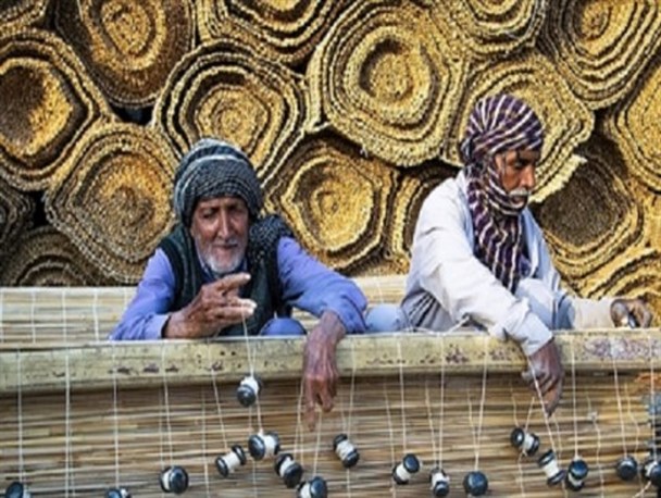 آبگیری هامون نفس آخر خلک بافی سیستان را التیام بخشید/ شیخ نشین‌های خلیج فارس؛ مشتری پر و پا قرص پرده‌های حصیری ایران