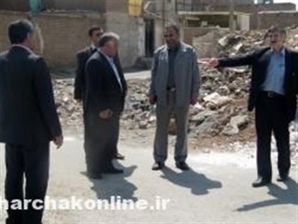 بازدید فرماندار قرچک از پروژه کمربندی جنوبی