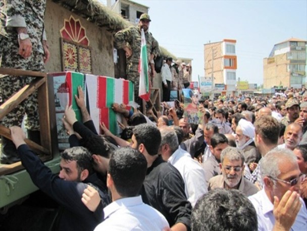 استقبال پرشور بهنمیری‌ها از خط‌شکنان کربلای 4