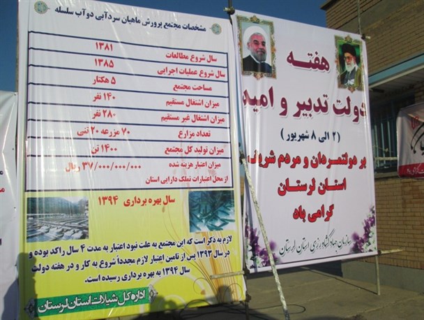مجتمع شیلات دوآب الشتر به بهره‌برداری رسید؛ نرسید!