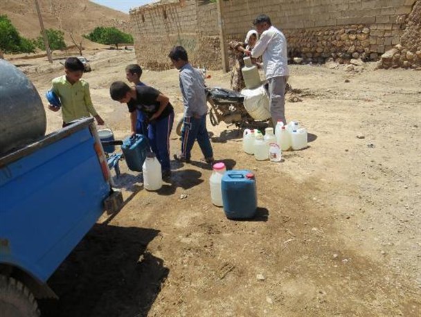 آبرسانی به روستاهای شهرستان ماهنشان+تصاویر