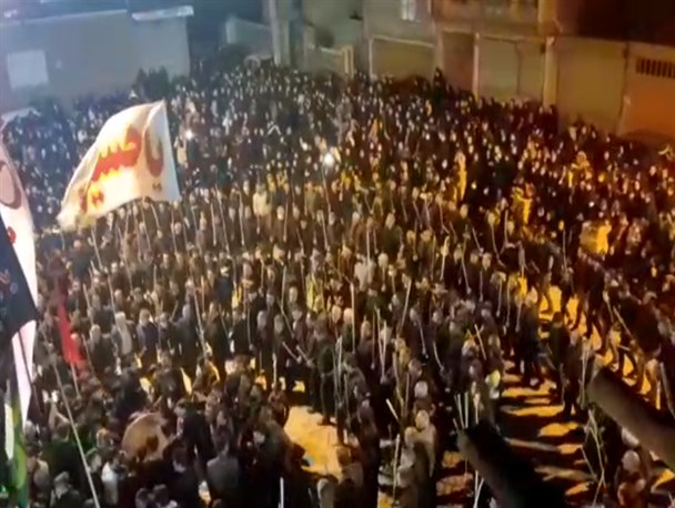 مراسم عزاداری شام غریبان اباعبدالله الحسین(ع) در اردبیل+فیلم