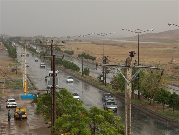 رویایی ترین تصاویر باران تابستانی در گچساران