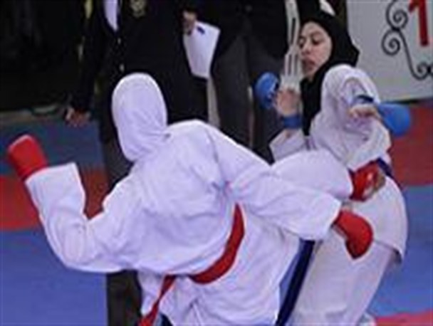بانوان کیوکوشین کار کرمانی بر قله کاراته ایران