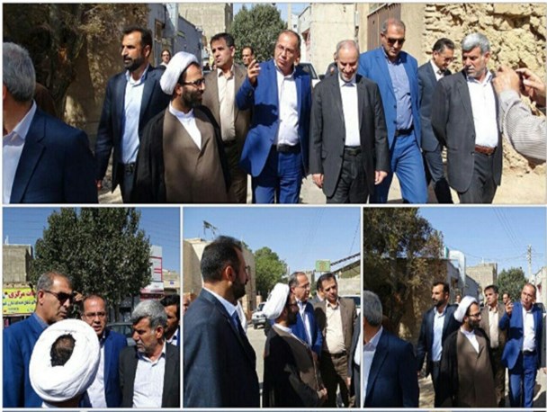 بازدید معاون وزیر راه و شهرسازی از پروژه دوبانده جاده دلیجان نراق+تصاویر