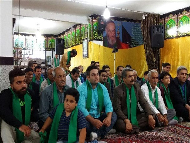 مولودی خوانی زیبا به مناسبت عید غدیرخم + فیلم